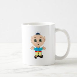 かわいい魔法の小さな妖精 コーヒーマグカップ