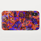 かわいい魔法の抽象的な花柄 Case-Mate iPhoneケース (裏面(横))