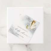 かわいい魔法の星空の水の色フェアリー赤ちゃんシャワー フェイバータグ (インサイチュ)