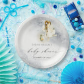 かわいい魔法の星空の水の色フェアリー赤ちゃんシャワー ペーパープレート (パーティー)