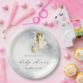 かわいい魔法の星空の水の色フェアリー赤ちゃんシャワー ペーパープレート (パーティー)