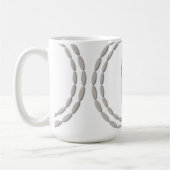 かわいい魔法の銀はベビーシャワーのマグを曲げます コーヒーマグカップ (左)