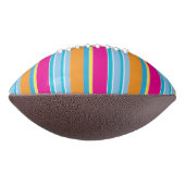 かわいい魔法カラフルストライプ アメリカンフットボール (回転90)
