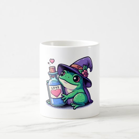 かわいい魔法使いの恋愛ポーション コーヒーマグカップ (中央)