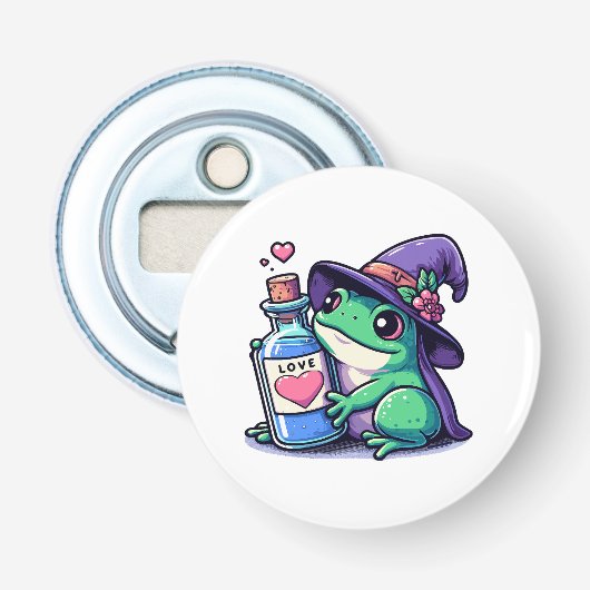 かわいい魔法使いの恋愛ポーション 栓抜き (正面)
