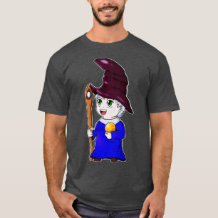 かわいい魔法使い キャラクター Tシャツ