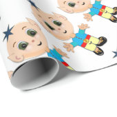 かわいい魔法小妖精や小人 ラッピングペーパー (ロールコーナー)