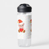 かわいい魔法小妖精や小人&数々のカラースターズウォーターボトル ウォーターボトル (正面)