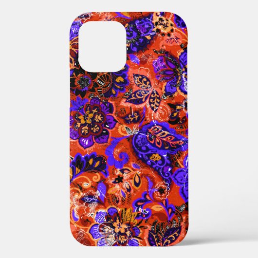 かわいい魔法抽象芸術フローラ Case-Mate iPhoneケース (裏面)
