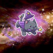 かわいい魔法魔猫シール シール