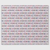 かわいい魚のイラストレーション：キッズシームレス背景 ラッピングペーパー (フラット)