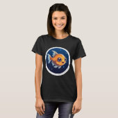 かわいい魚のグッドナイト Tシャツ (正面フル)