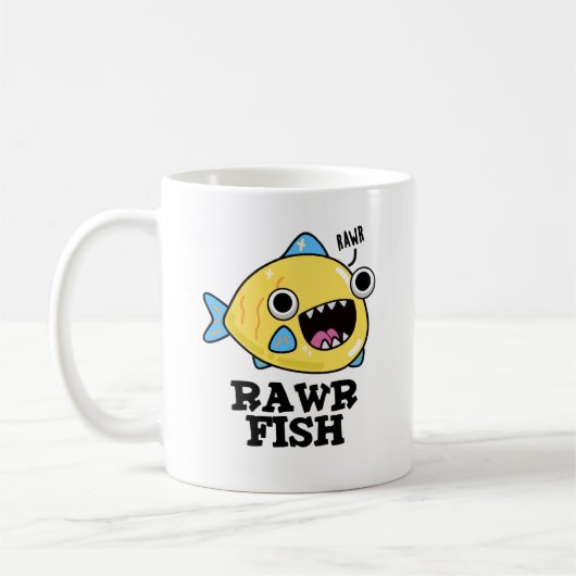 かわいい魚のワロワロフィッシュパン コーヒーマグカップ (左)