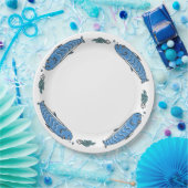 かわいい魚の取り巻き紙プレート ペーパープレート (パーティー)