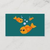 かわいい魚の名刺 名刺 (裏面)