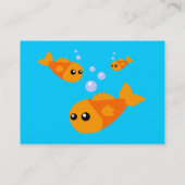 かわいい魚の名刺 名刺 (裏面)