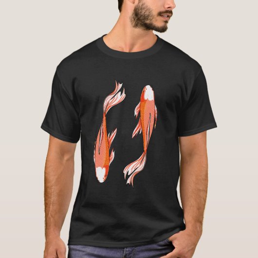 かわいい魚の服 Tシャツ (正面)