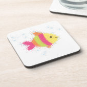 かわいい魚の漫画 コースター (左側)