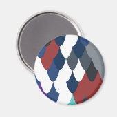 かわいい魚の皮のパターンのアップルウォッチバンド マグネット (正面/裏面)