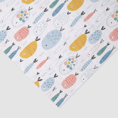 かわいい魚の群れ 薄葉紙 (詳細)