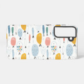 かわいい魚の群れ SAMSUNG GALAXYケース (裏面横)