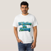 かわいい魚の釣り Tシャツ (正面フル)