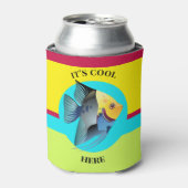 かわいい魚カラフルクーラーボックス 缶クーラー (缶正面)
