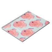 かわいい魚スパイラル写真帳 ノートブック (左側)