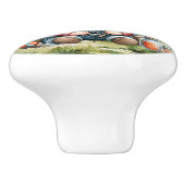 かわいい魚釣り格言クラフトホーム セラミックノブ (側面)