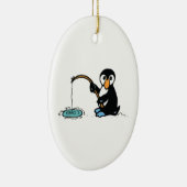 かわいい魚釣り セラミックオーナメント (右)