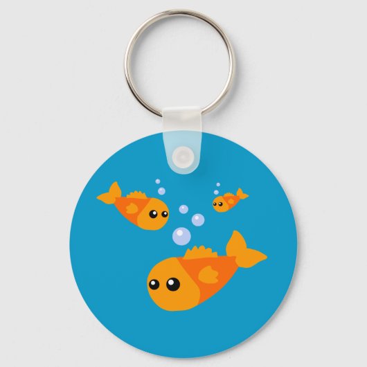 かわいい魚 キーホルダー (正面)