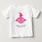 かわいい魚 ベビーTシャツ (正面)