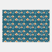 かわいい魚 ラッピングペーパーシート (正面3)