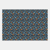 かわいい魚 ラッピングペーパーシート (正面)