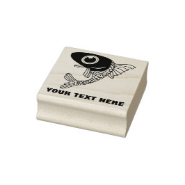 かわいい魚 ラバースタンプ