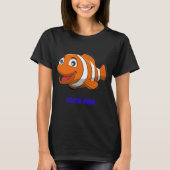 かわいい魚 #2 Tシャツ (正面)