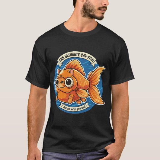 かわいい魚 Tシャツ (正面)