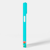 かわいい鮮やかな鳥のブルー毎日保護グリップ Case-Mate iPhoneケース (裏面 / 右)