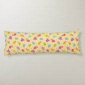 かわいい鳥が付いているベビーパターン ボディピロー (裏面)