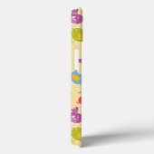 かわいい鳥が付いているベビーパターン Case-Mate iPhoneケース (裏面 / 右)