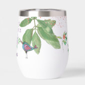 かわいい鳥たち、フローラ&タイポグラフィ (背面)