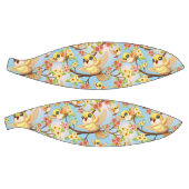 かわいい鳥と春の花 バスケットボール (パネル)