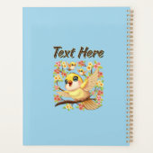 かわいい鳥と春の花 プランナー手帳 (裏面)