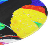 かわいい鳥のカップル。買今 カッティングボード (角)