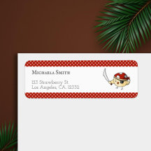 かわいい鳥のキャプテン、海賊編パーソナライズされた