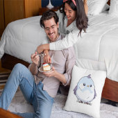 かわいい鳥のクッション - 愛らしいパステルKawaii B クッション