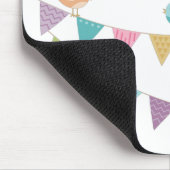 かわいい鳥のバンティング マウスパッド (コーナー)