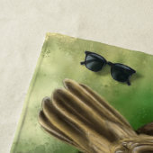 かわいい鳥のビーチタオル小さなスズメ ビーチタオル (インサイチュ)