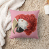 かわいい鳥のベビーオウムのクッション クッション (ブランケット)