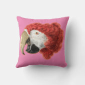 かわいい鳥のベビーオウムのクッション クッション (裏面)